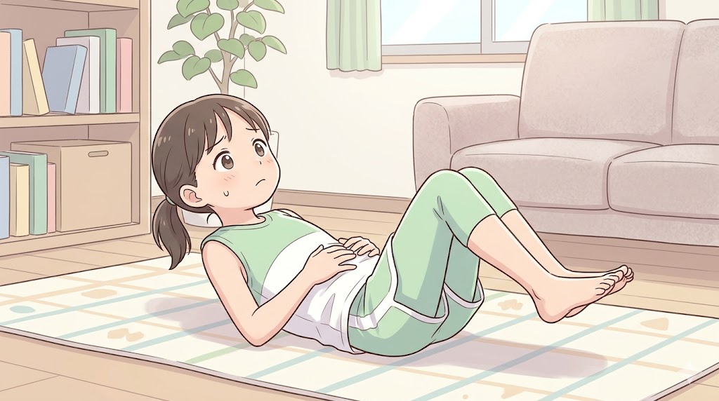 上体起こしができない理由｜原因3つ