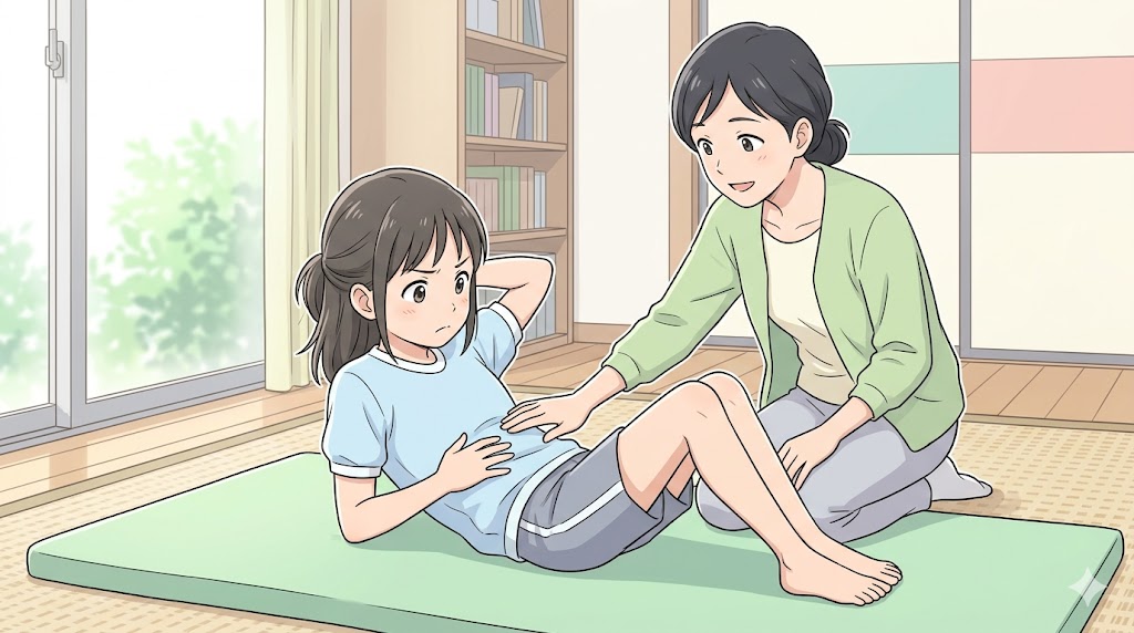 お腹に力が入らない子の共通点と力の入れ方のコツ