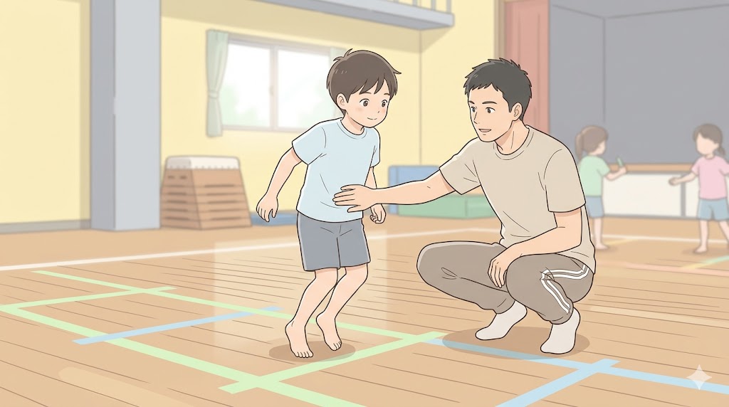 上半身が振れる原因｜体幹の力の入れ方