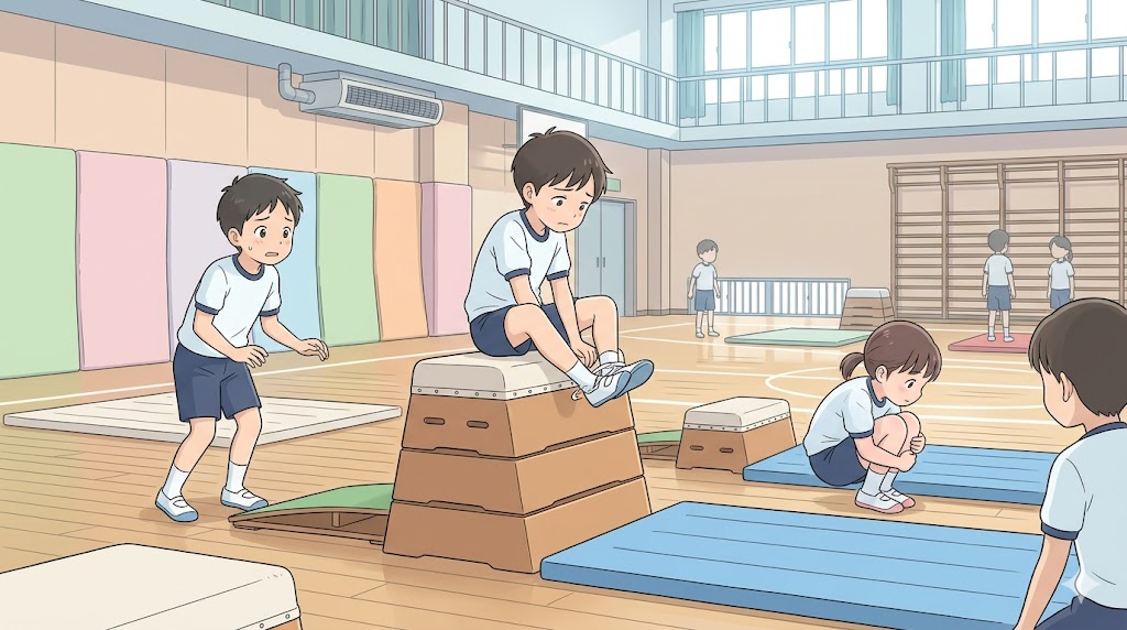 閉脚跳びができない原因と失敗パターン