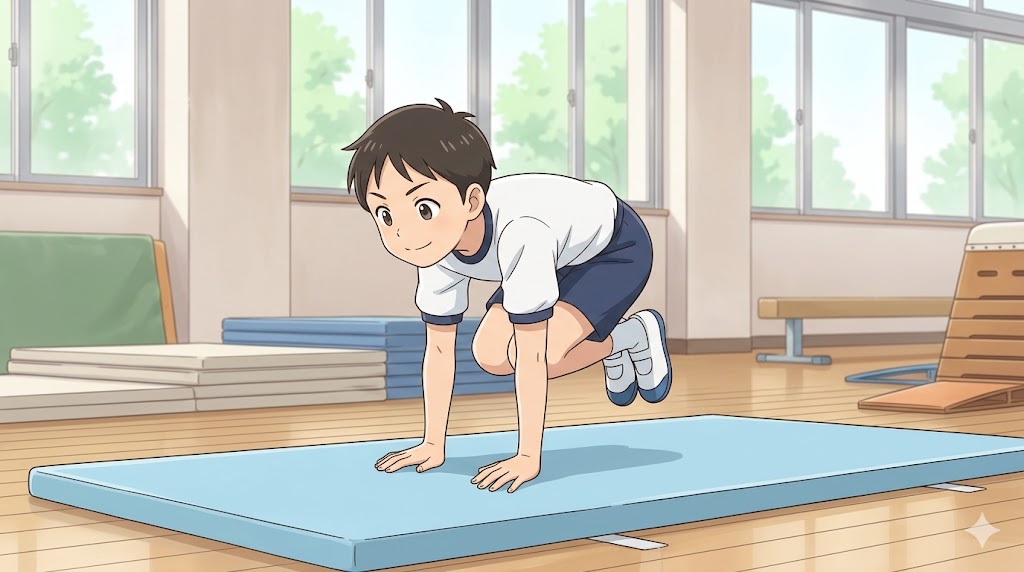 うさぎ跳びで基本の動きをマスター