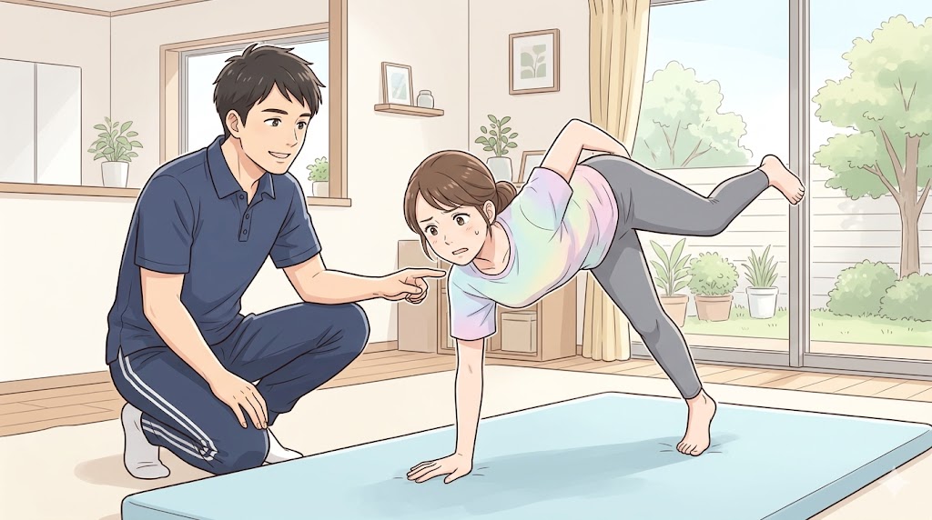 大人の場合は股関節の硬さが原因かも