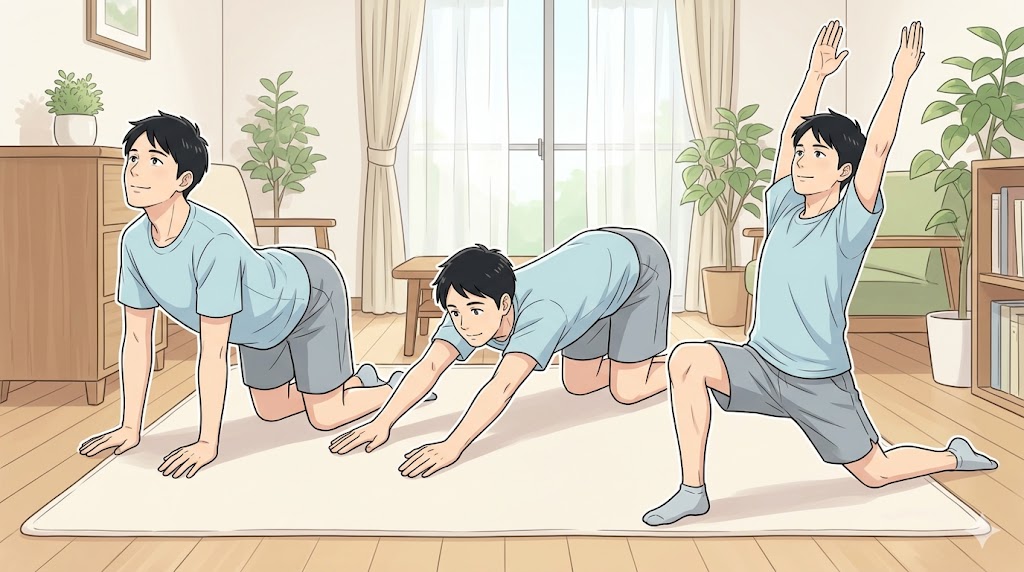 ブリッジの前に必須！大人のための準備ストレッチ3選