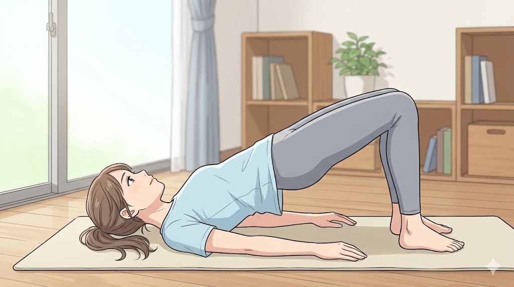 ステップ1：ハーフブリッジ（お尻上げ）で下半身の使い方を覚えよう