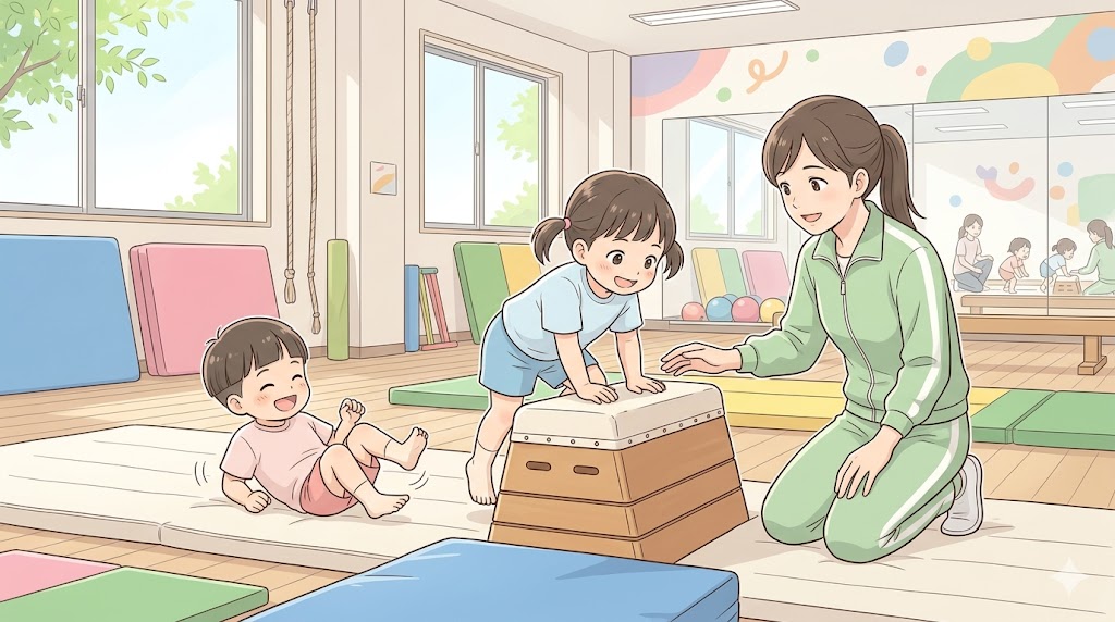体操教室を始めるベストタイミングは「3〜4歳」と言われる根拠