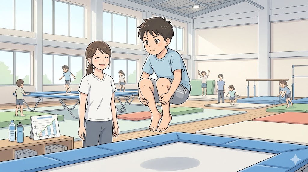 6歳以上|トランポリンが本格スポーツへ。運動の基礎基盤が整ってくる時期