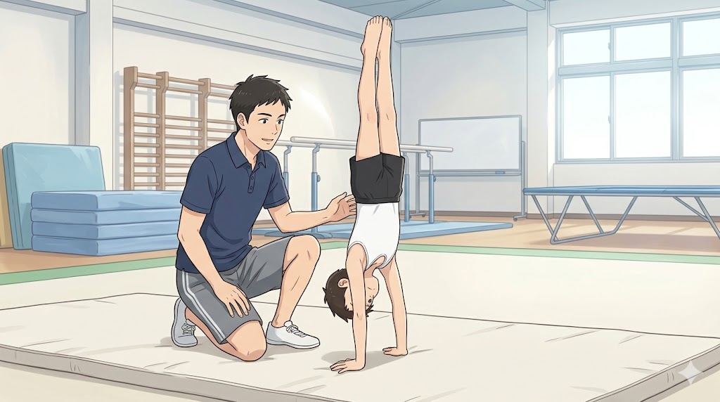 【現場の実感】体操指導者が語るトランポリン経験者の「体幹の違い」