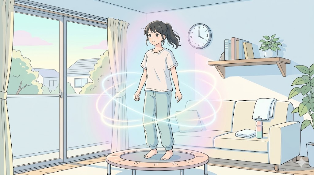 睡眠の質との相乗効果を最大化するトランポリンの時間帯